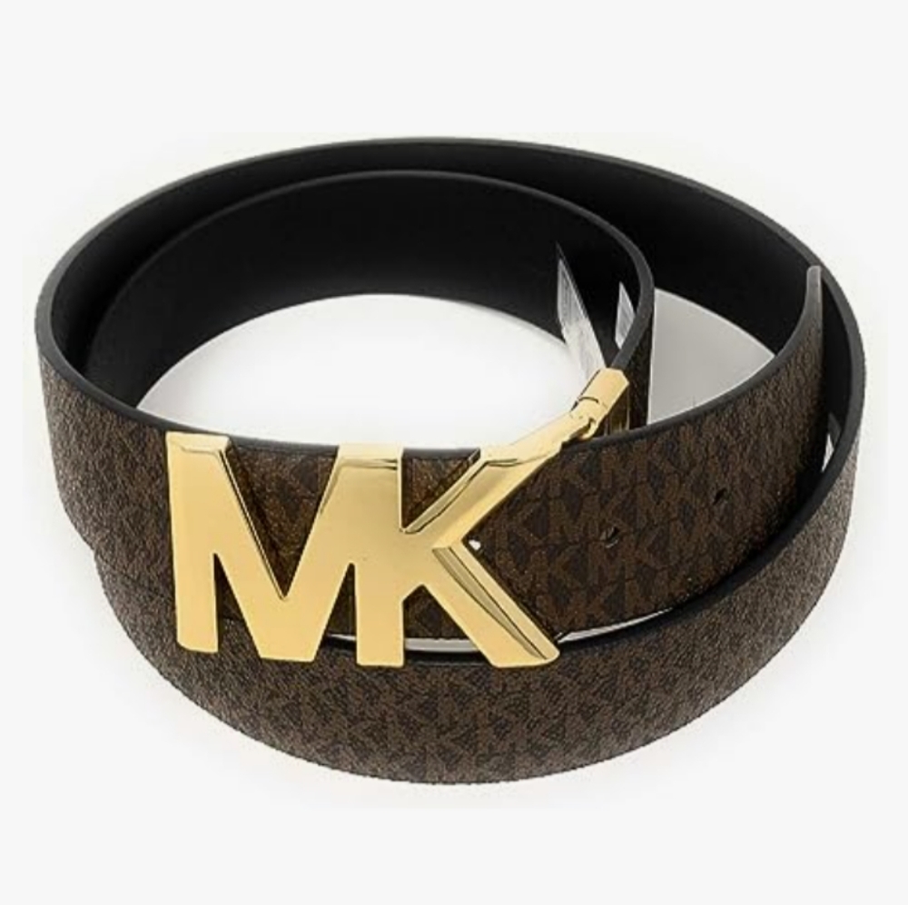 Michael kors ladies reversible logo print belts s - Picture 1 of 11